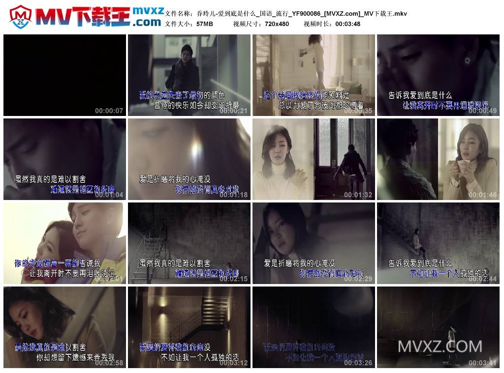 乔玲儿-爱到底是什么_国语_流行_YF900086